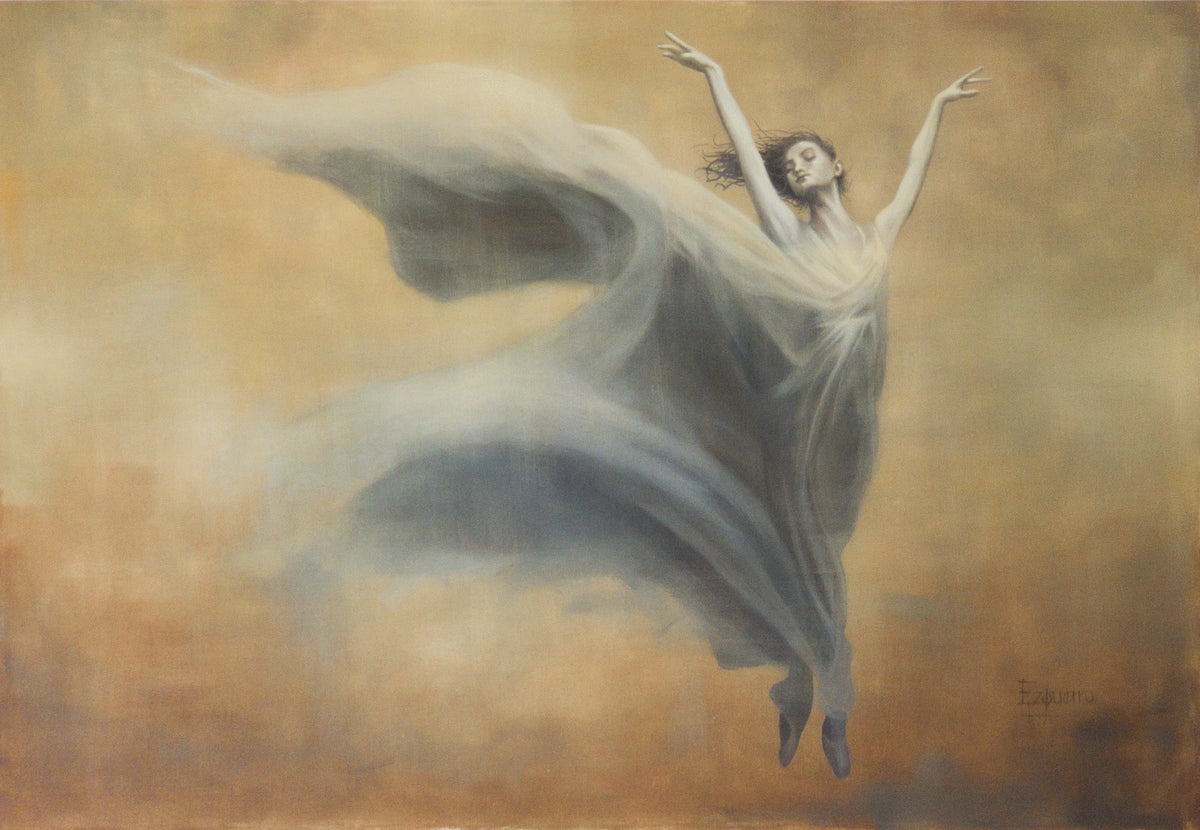 Bailarina en ocres